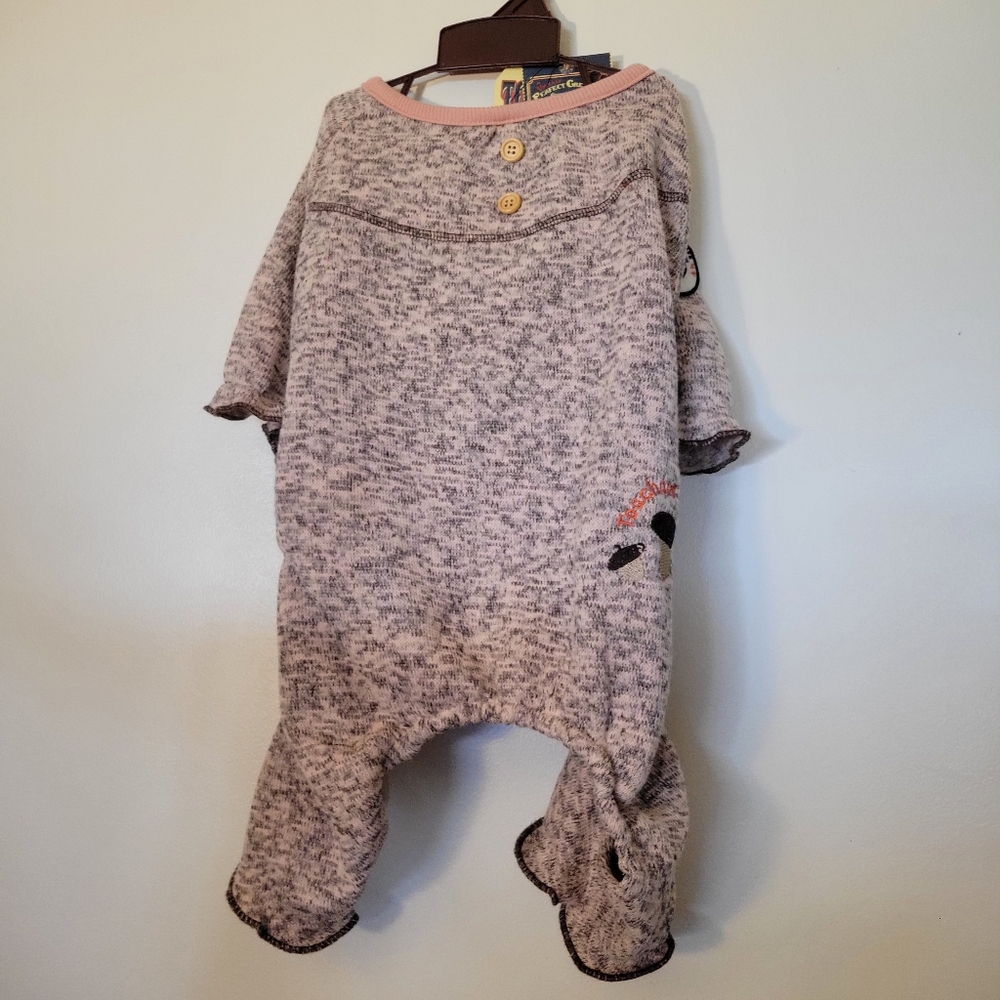 Touchdog Bark-Zz Soft Cotton Full Body Thermal Pet Dog Jumpsuit Pajamas MEDIUM